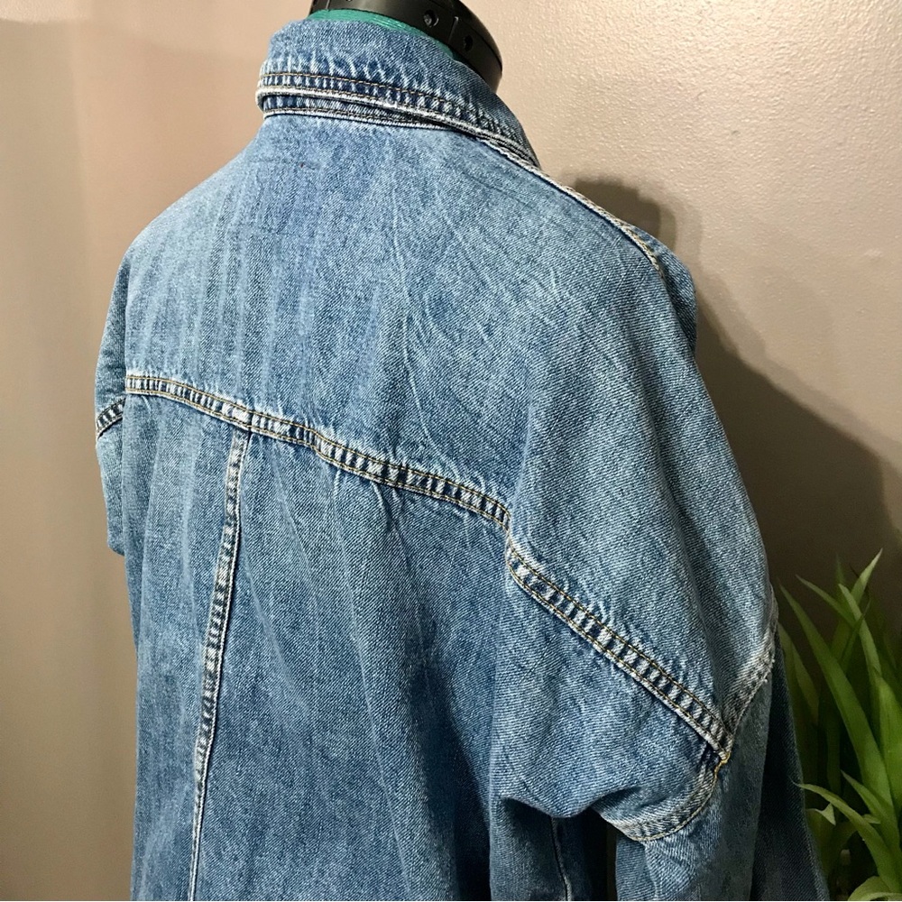 Zara The Denim Overshirt jacket - Picture 9 of 16